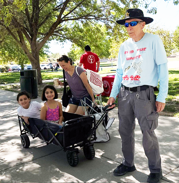 Member Mark Finley wagon rides